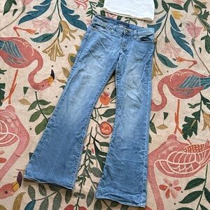 *vintage* flares low rise